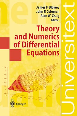 E-Book (pdf) Theory and Numerics of Differential Equations von 