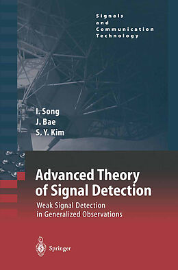 eBook (pdf) Advanced Theory of Signal Detection de Iickho Song, Jinsoo Bae, Sun Yong Kim