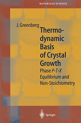 eBook (pdf) Thermodynamic Basis of Crystal Growth de Jacob Greenberg
