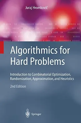 E-Book (pdf) Algorithmics for Hard Problems von Juraj Hromkovic