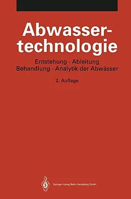 E-Book (pdf) Abwassertechnologie von K. Pöppinghaus, W. Filla, S. Sensen
