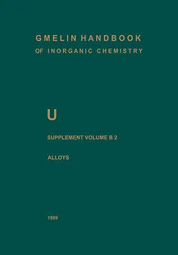 E-Book (pdf) U Uranium von Hans U. Borgstedt, Horst Wedemeyer