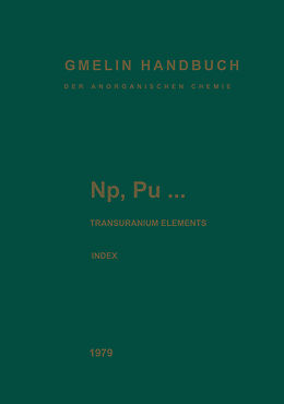 eBook (pdf) Np, Pu... Transuranium Elements de Ursula Hettwer