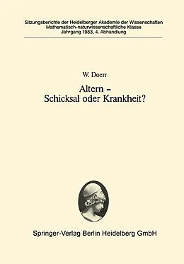 E-Book (pdf) Altern  Schicksal oder Krankheit? von W. Doerr
