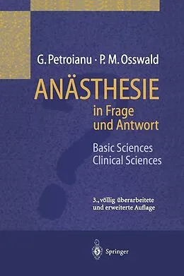 E-Book (pdf) Anästhesie in Frage und Antwort von G. Petroianu, P.M. Osswald