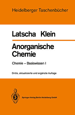 E-Book (pdf) Anorganische Chemie von Hans P. Latscha, Helmut A. Klein