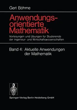 E-Book (pdf) Anwendungsorientierte Mathematik von Gert Böhme, H. Kernler, H.-V. Niemeier