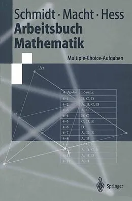E-Book (pdf) Arbeitsbuch Mathematik von Klaus D. Schmidt, Wolfgang Macht, Klaus Th. Hess