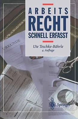 E-Book (pdf) Arbeitsrecht von Ute Teschke-Bährle