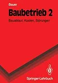 E-Book (pdf) Baubetrieb 2 von Hermann Bauer
