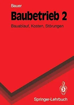 E-Book (pdf) Baubetrieb 2 von Hermann Bauer