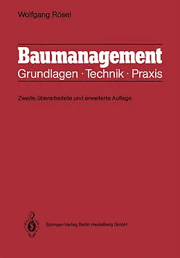 E-Book (pdf) Baumanagement von Wolfgang Rösel