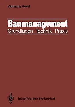 E-Book (pdf) Baumanagement von Wolfgang Rösel