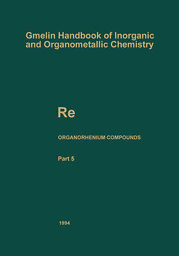 eBook (pdf) Re Organorhenium Compounds de Reinhard Albrecht