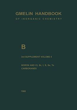 eBook (pdf) B Boron Compounds de Gert Heller, Anton Meller, Thomas Onak