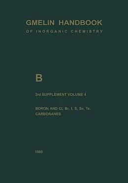 E-Book (pdf) B Boron Compounds von Gert Heller, Anton Meller, Thomas Onak