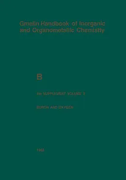 E-Book (pdf) Boron and Oxygen von Gert Heller