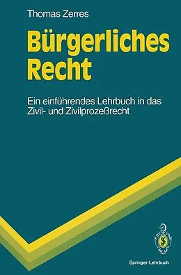E-Book (pdf) Bürgerliches Recht von Thomas Zerres