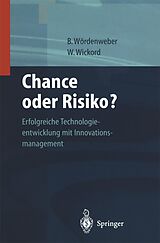 E-Book (pdf) Chance oder Risiko von Burkard Wördenweber, Wiro Wickord
