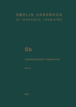 E-Book (pdf) Sb Organoantimony Compounds von Marlies Mirbach, Markus Wieber