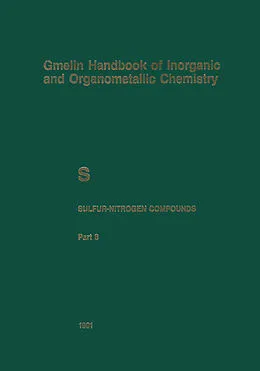 E-Book (pdf) S Sulfur-Nitrogen Compounds von Norbert Baumann, Reimund Jotter, Birgit Ledüc