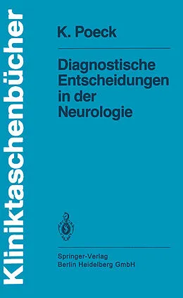 E-Book (pdf) Diagnostische Entscheidungen in der Neurologie von Klaus Poeck