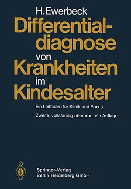 E-Book (pdf) Differentialdiagnose von Krankheiten im Kindesalter von H. Ewerbeck