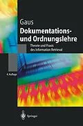 E-Book (pdf) Dokumentations- und Ordnungslehre von Wilhelm Gaus