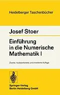 E-Book (pdf) Einführung in die Numerische Mathematik I von J. Stoer