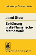 E-Book (pdf) Einführung in die Numerische Mathematik I von J. Stoer