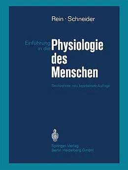 E-Book (pdf) Einführung in die Physiologie des Menschen von M. Schneider