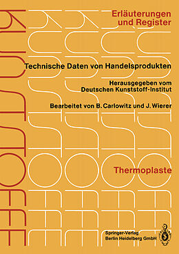 E-Book (pdf) Thermoplaste von Dr.-Ing. Bodo Carlowitz, Dipl.-Chem. Jutta Wierer