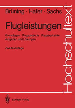 E-Book (pdf) Flugleistungen von Gerhard Brüning, Xaver Hafer, Gottfried Sachs