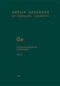 E-Book (pdf) Ge Organogermanium Compounds von Frank Glockling