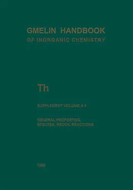 E-Book (pdf) Th Thorium von Robert G. Behrens, Kurt Roessler, Boyd W. Veal
