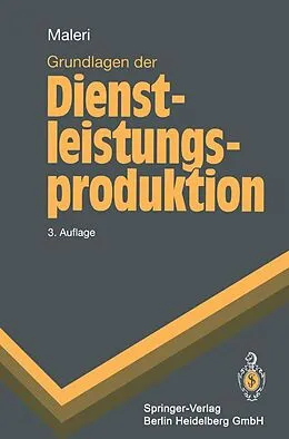 E-Book (pdf) Grundlagen der Dienstleistungsproduktion von Rudolf Maleri