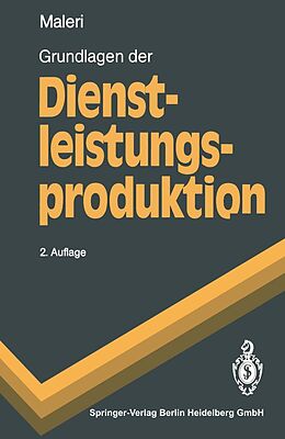 E-Book (pdf) Grundlagen der Dienstleistungsproduktion von Rudolf Maleri