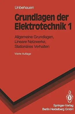 E-Book (pdf) Grundlagen der Elektrotechnik von Rolf Unbehauen