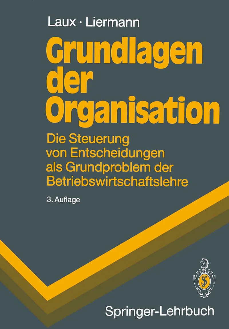 Grundlagen der Organisation