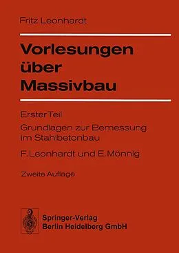 E-Book (pdf) Vorlesungen über Massivbau von F. Leonhardt, E. Mönnig