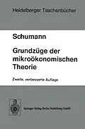 E-Book (pdf) Grundzüge der mikroökonomischen Theorie von J. Schumann