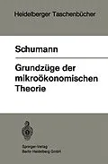 E-Book (pdf) Grundzüge der mikroökonomischen Theorie von J. Schumann