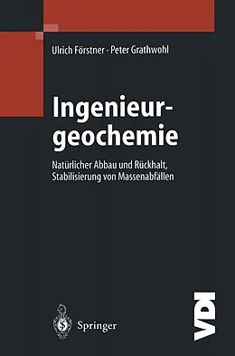E-Book (pdf) Ingenieurgeochemie von Ulrich Förstner, Peter Grathwohl