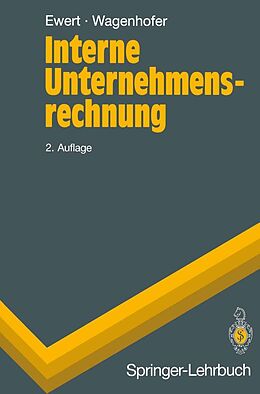 E-Book (pdf) Interne Unternehmensrechnung von Ralf Ewert, Alfred Wagenhofer