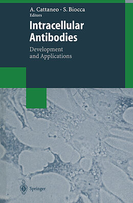 Kartonierter Einband Intracellular Antibodies von 
