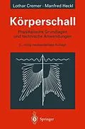 E-Book (pdf) Körperschall von Lothar Cremer, Manfred Heckl