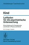 E-Book (pdf) Leitfaden für die psychiatrische Untersuchung von H. Kind