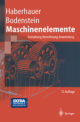 E-Book (pdf) Maschinenelemente von Horst Haberhauer, Ferdinand Bodenstein