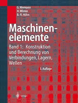 E-Book (pdf) Maschinenelemente von G. Niemann, H. Winter, Bernd-Robert Höhn
