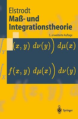 E-Book (pdf) Maß- und Integrationstheorie von Jürgen Elstrodt